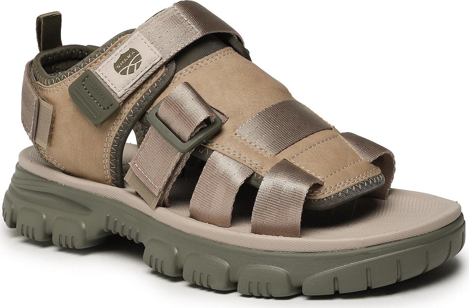 Sandály Shaka Azteca At SK-148 Taupe/Army 02N