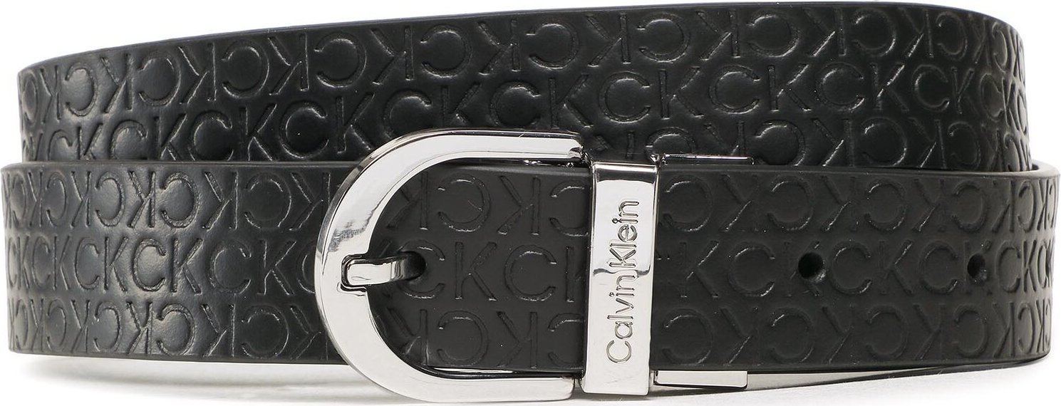 Dámský pásek Calvin Klein Ck Must Rd Buckle Rev 2.5 Belt K60K609981 0GN