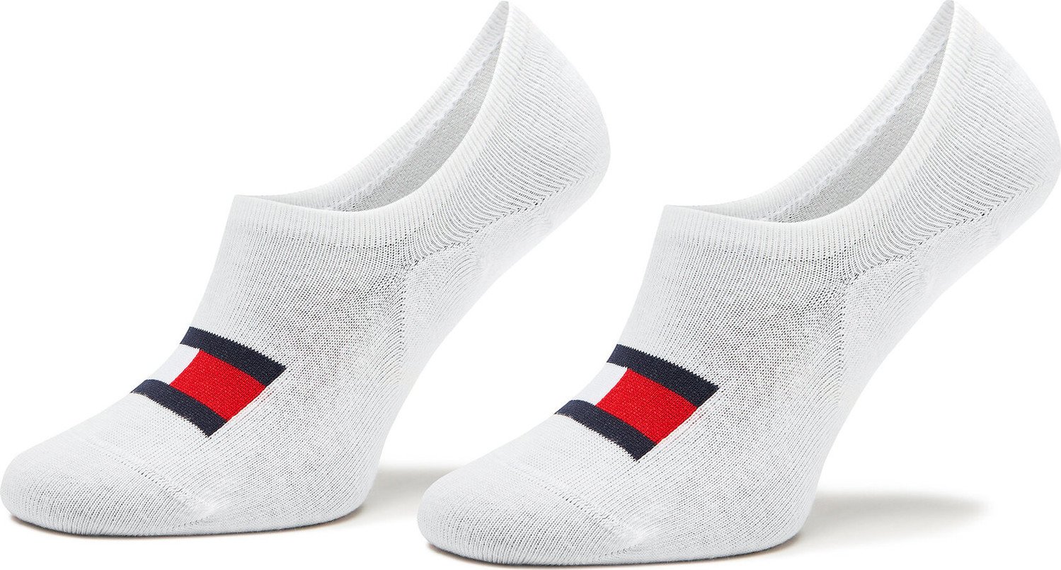 Sada 2 párů pánských ponožek Tommy Hilfiger 701223928 White 039