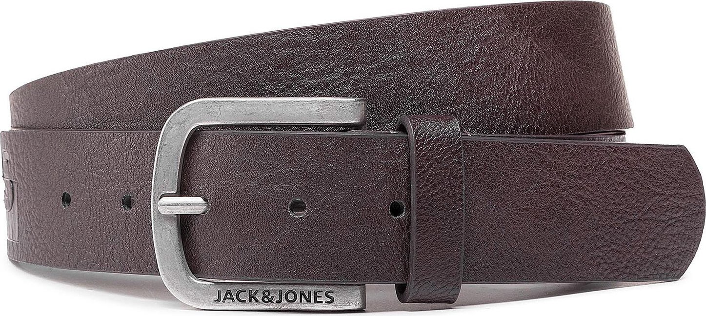 Pánský pásek Jack&Jones Jacharry Belt Noos 12120697 Black Coffee