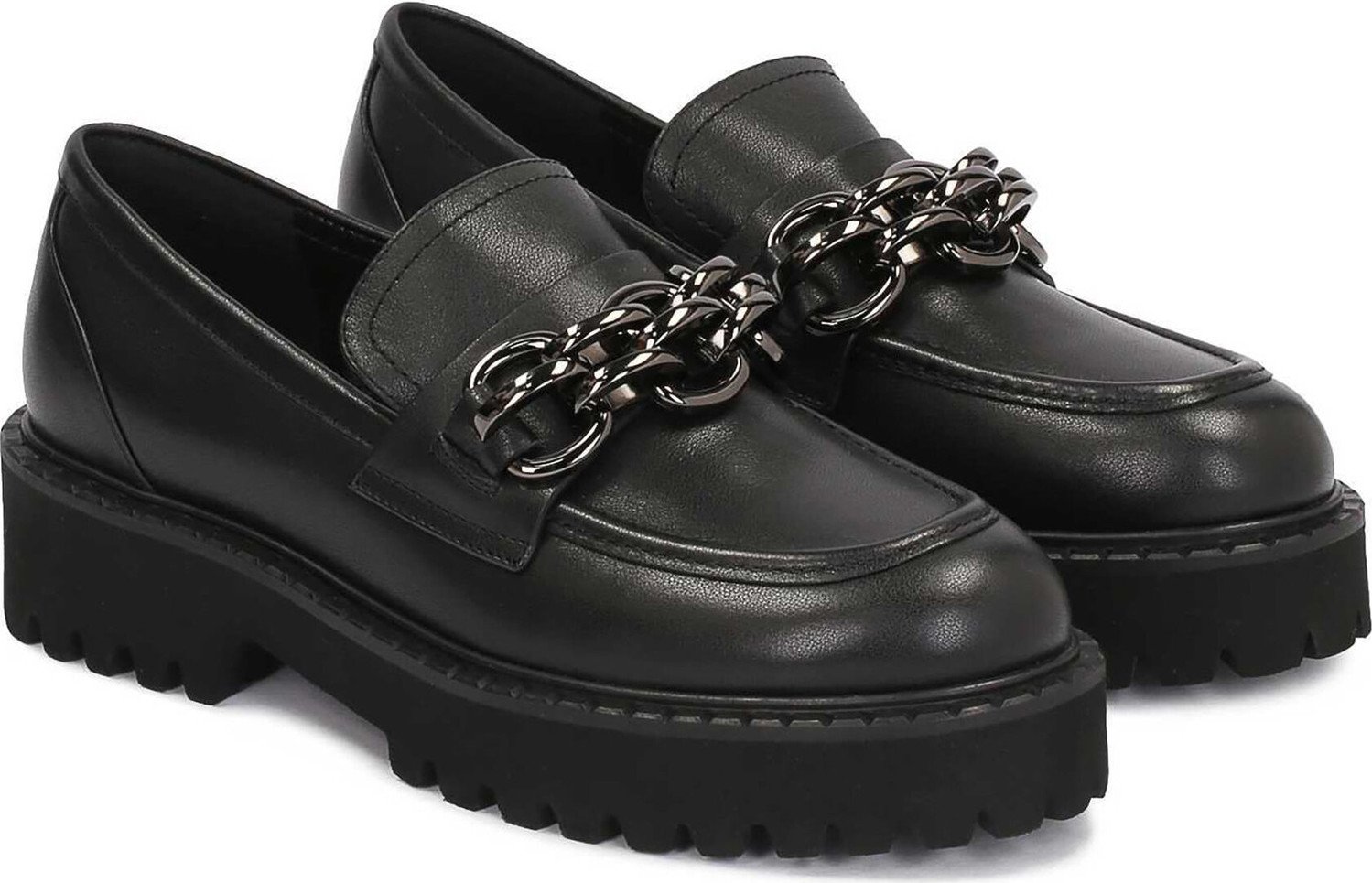 Loafersy Kazar Essen 72037-01-00 Black