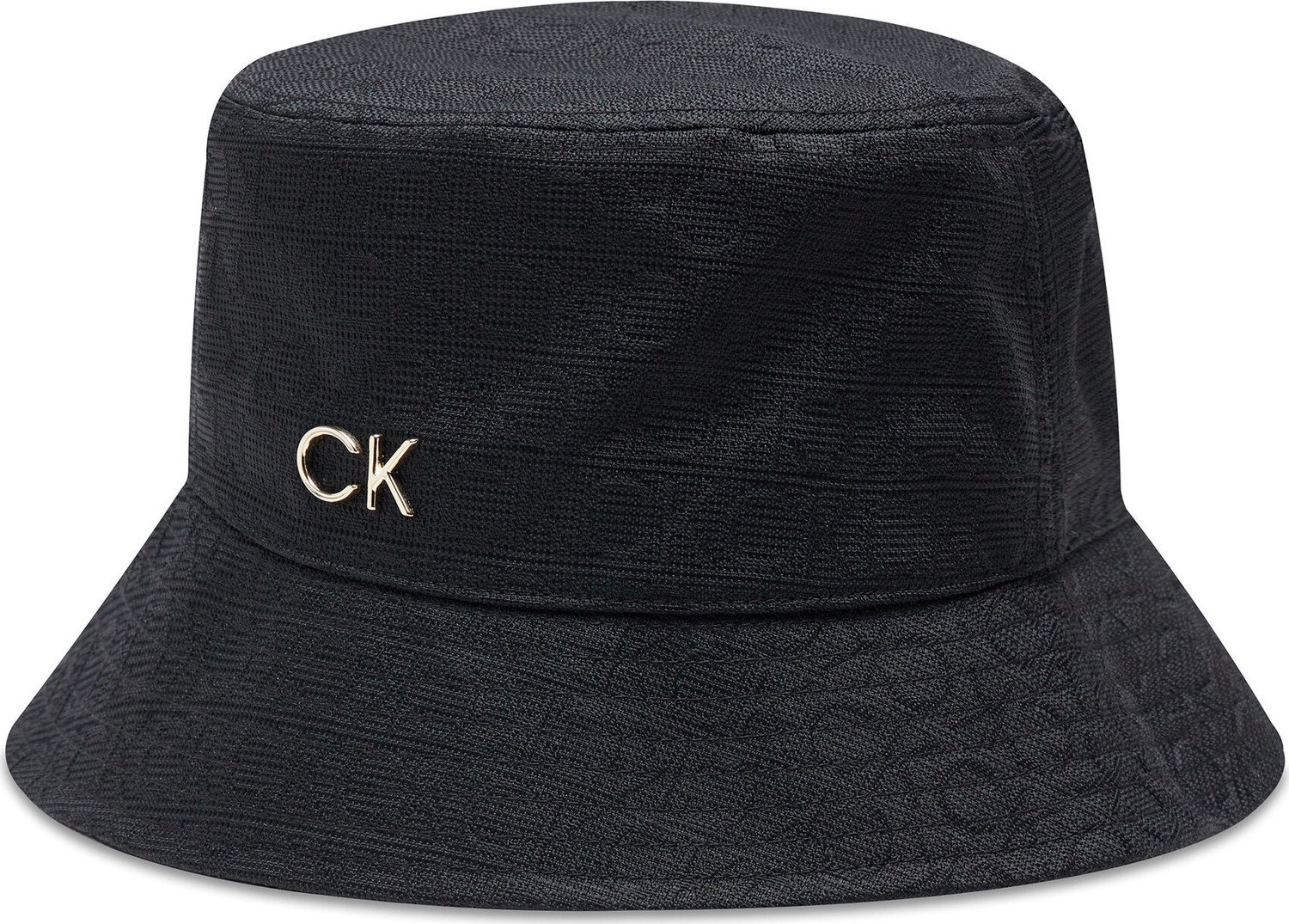 Klobouk Calvin Klein Bucket Monogram Jacquard K60K610019 Ck Black BLK