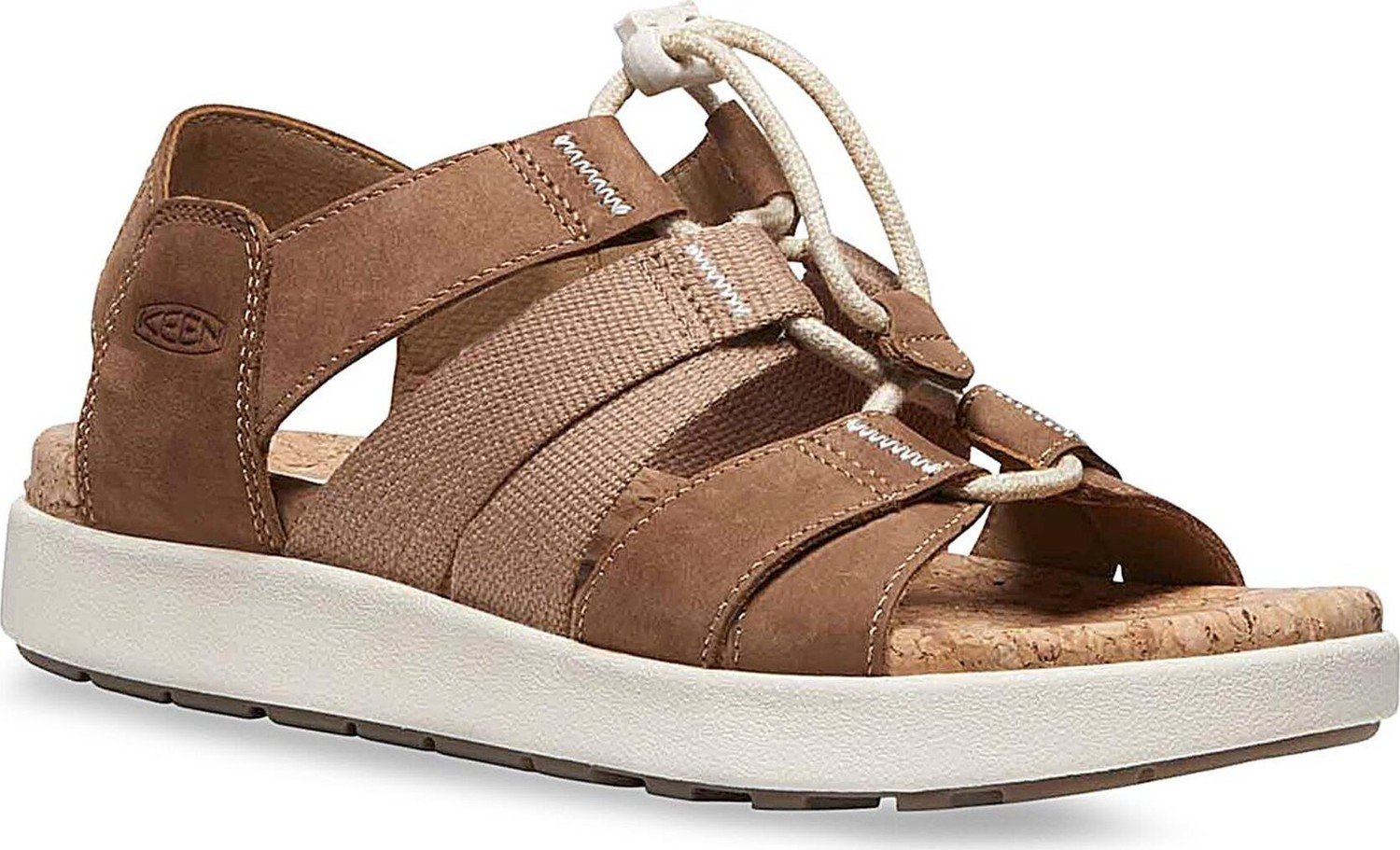 Sandály Keen Elle Mixed Strap 1027280 Toasted Coconut/Birch