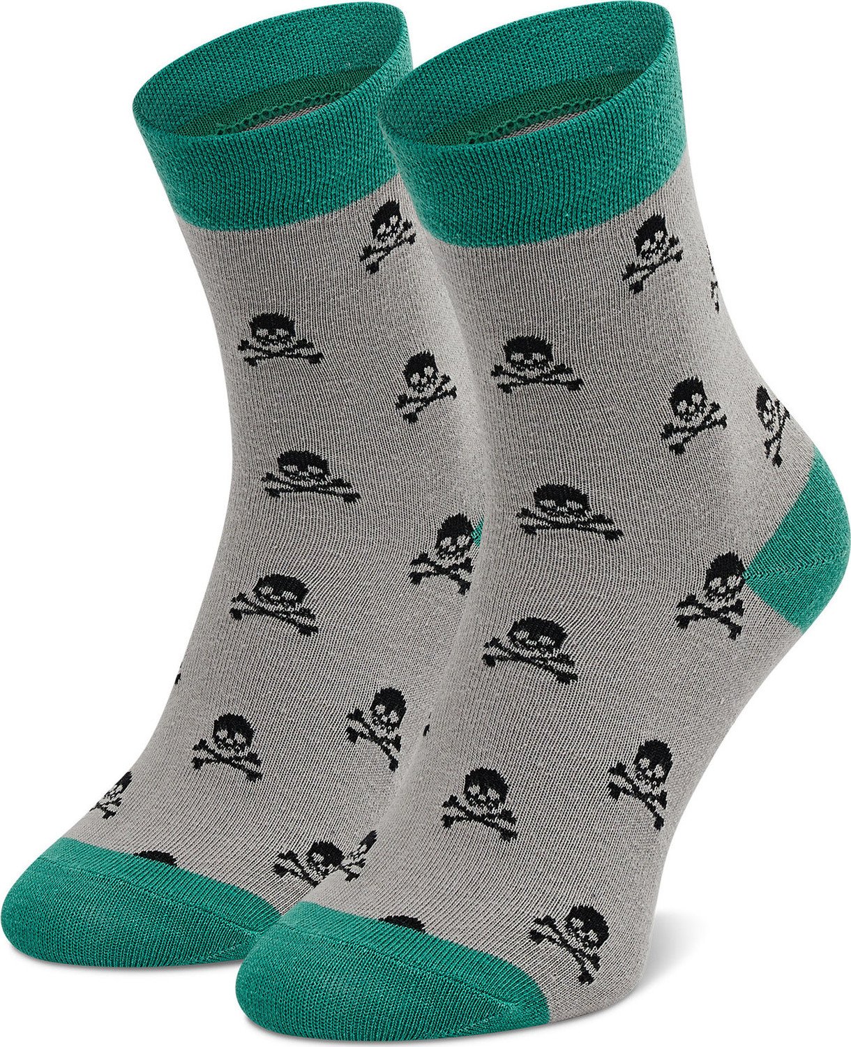 Klasické ponožky Unisex Dots Socks SX-414-S Šedá