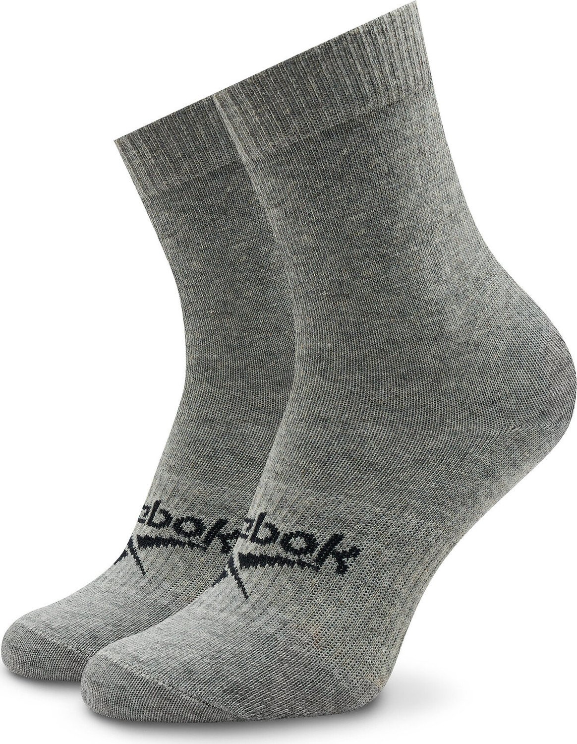Klasické ponožky Unisex Reebok Active Foundation Quarter Socks GI0076 medium grey heather