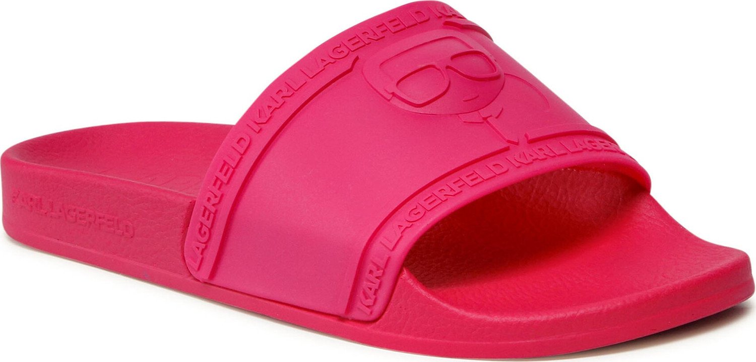 Nazouváky KARL LAGERFELD KL80919 Fuschia Rubber