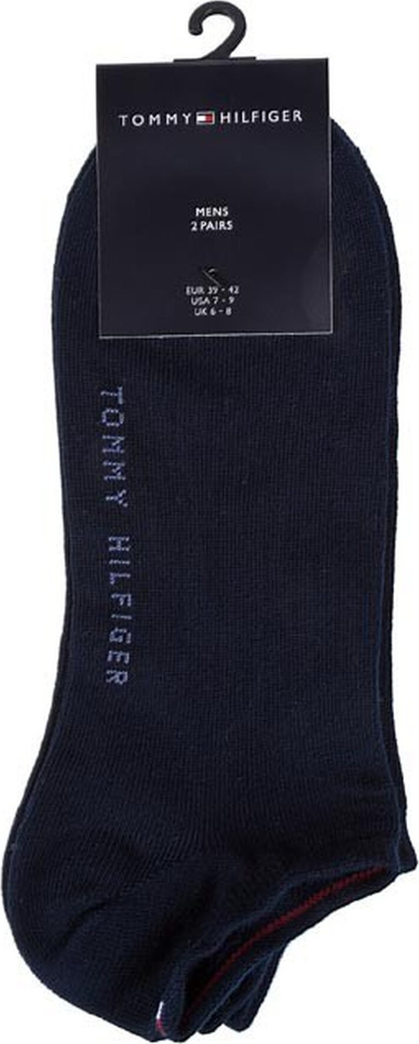 Sada 2 párů nízkých ponožek unisex Tommy Hilfiger 342023001 Jeans 356