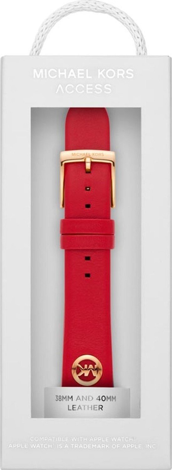 Vyměnitelný pásek do hodinek Apple Watch Michael Kors MKS8045 Red