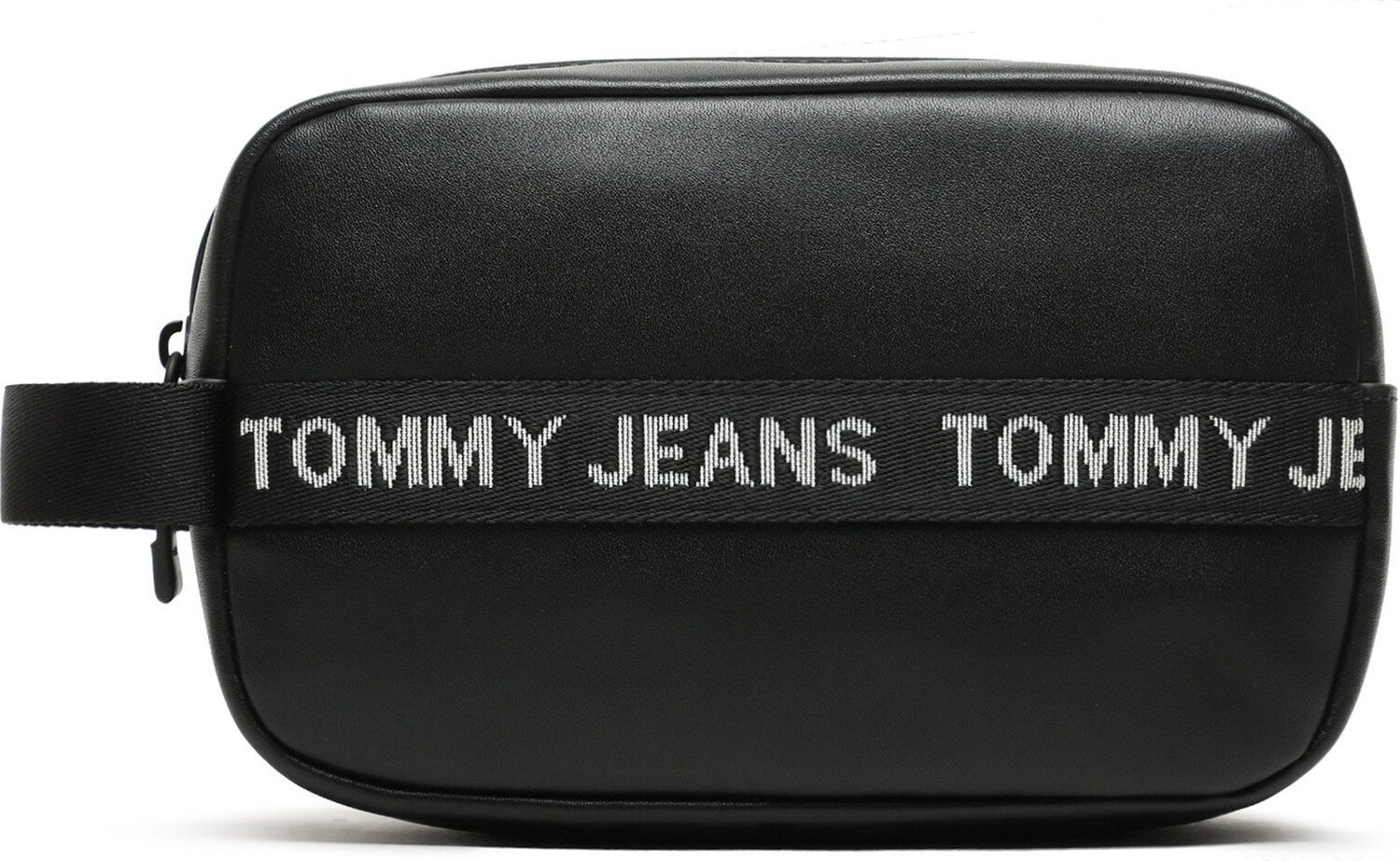 Kosmetický kufřík Tommy Jeans Tjm Essential Leather Washbag AM0AM11425 BDS