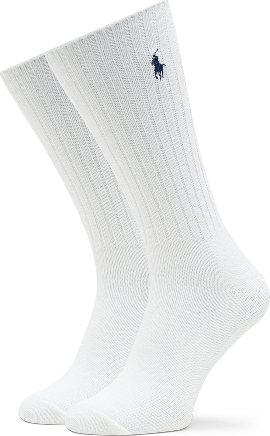 Pánské klasické ponožky Polo Ralph Lauren 449876014003 White Navy Pp