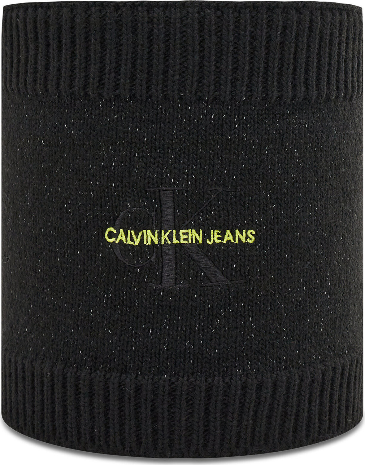 Nákrčník Calvin Klein Jeans Knitted Reflective Snood K50K507192 Black BDS