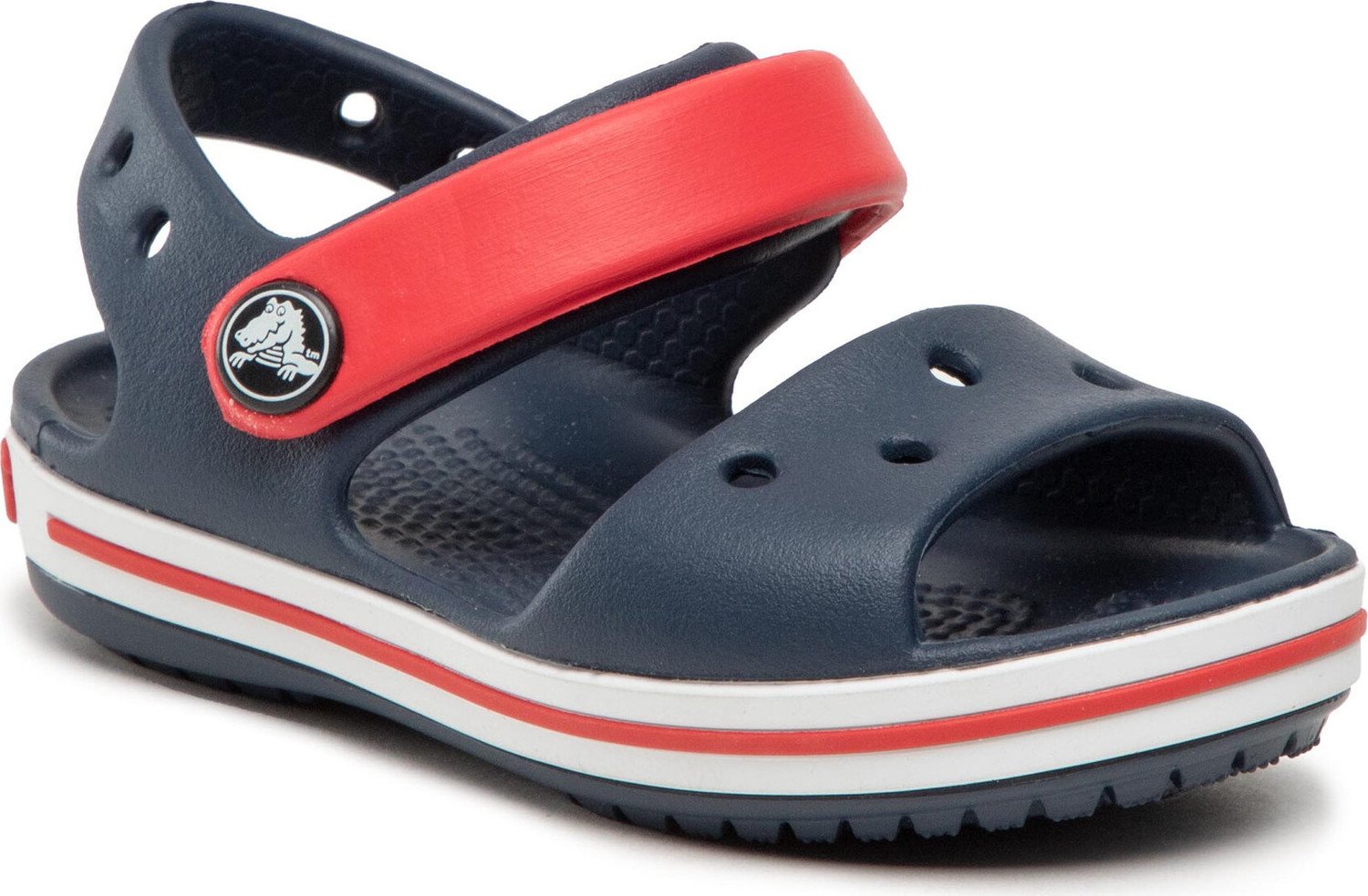 Sandály Crocs Crocband Sandal Kids 12856 Navy/Red