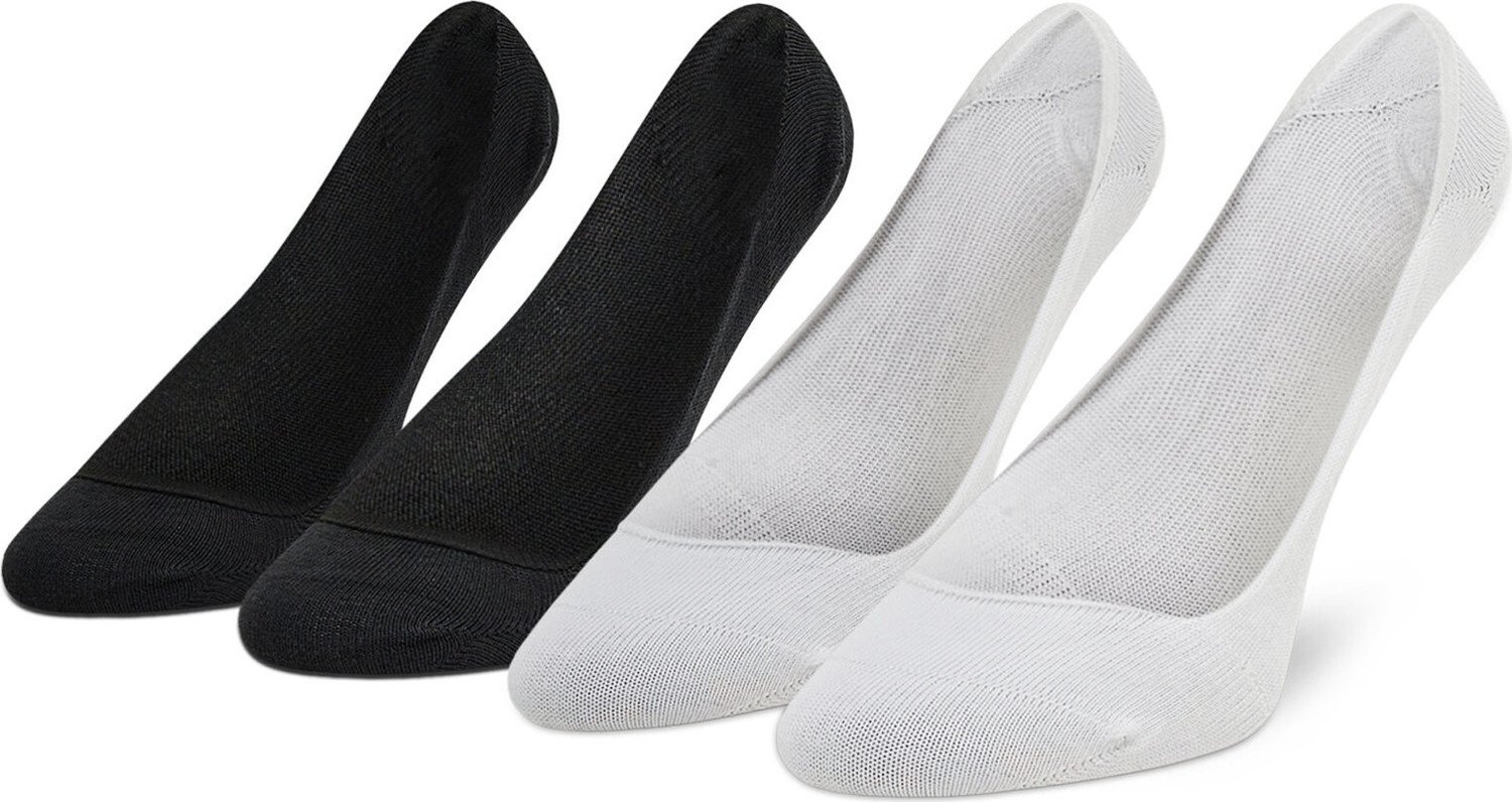 Sada 2 párů pánských ponožek adidas Ballerina H35756 Black/White
