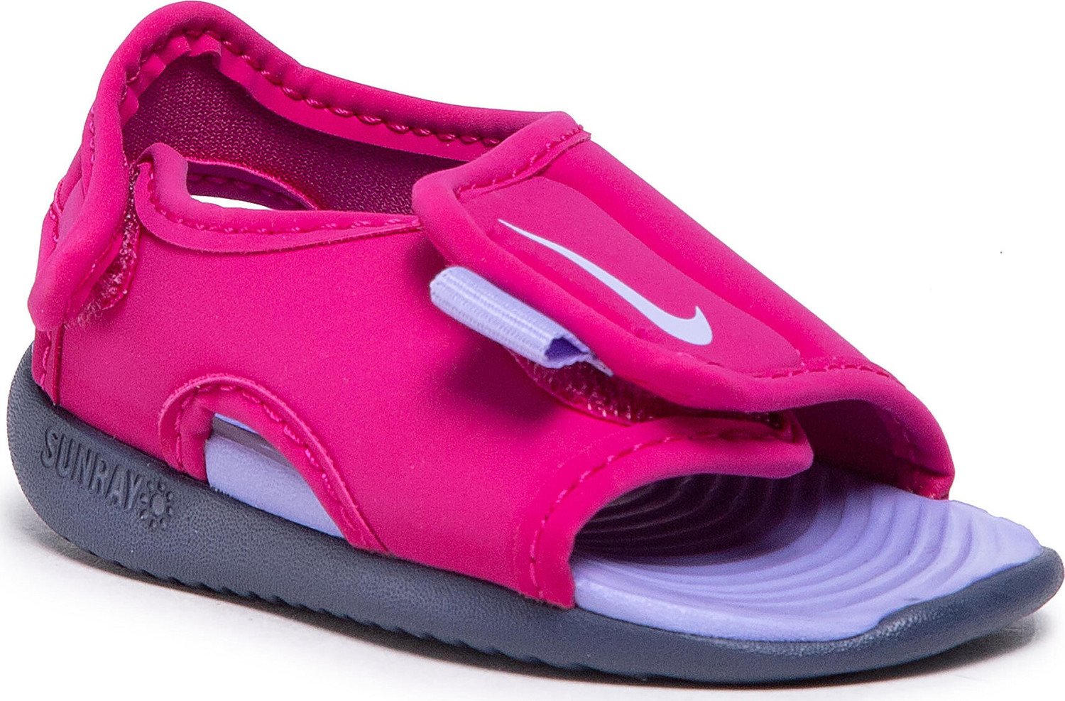 Sandály Nike Sunray Adjust 5 V2 (TD) DB9566 600 Fireberry/Purple Pulse
