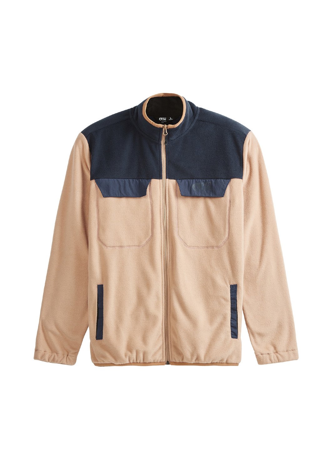 Mikina PICTURE Artim, Latte-Dark Blue velikost: L