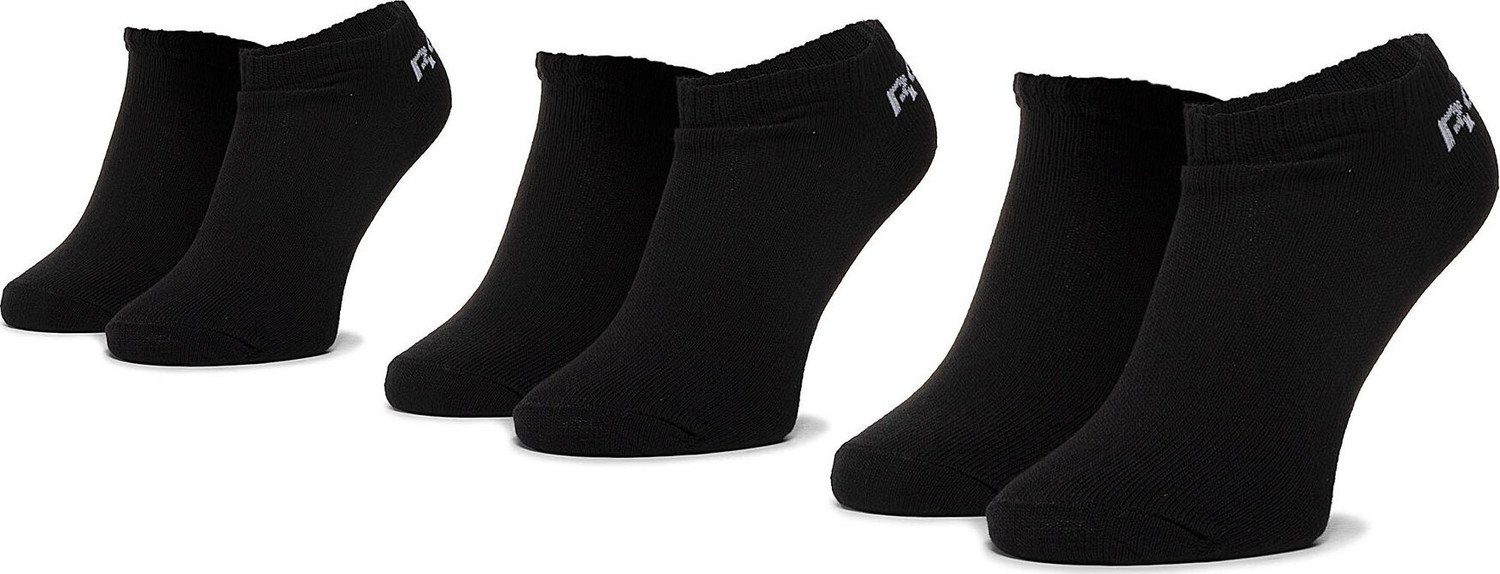 Sada 3 párů nízkých ponožek unisex Reebok Act Core Low Cut Sock 3p FL5223 Black