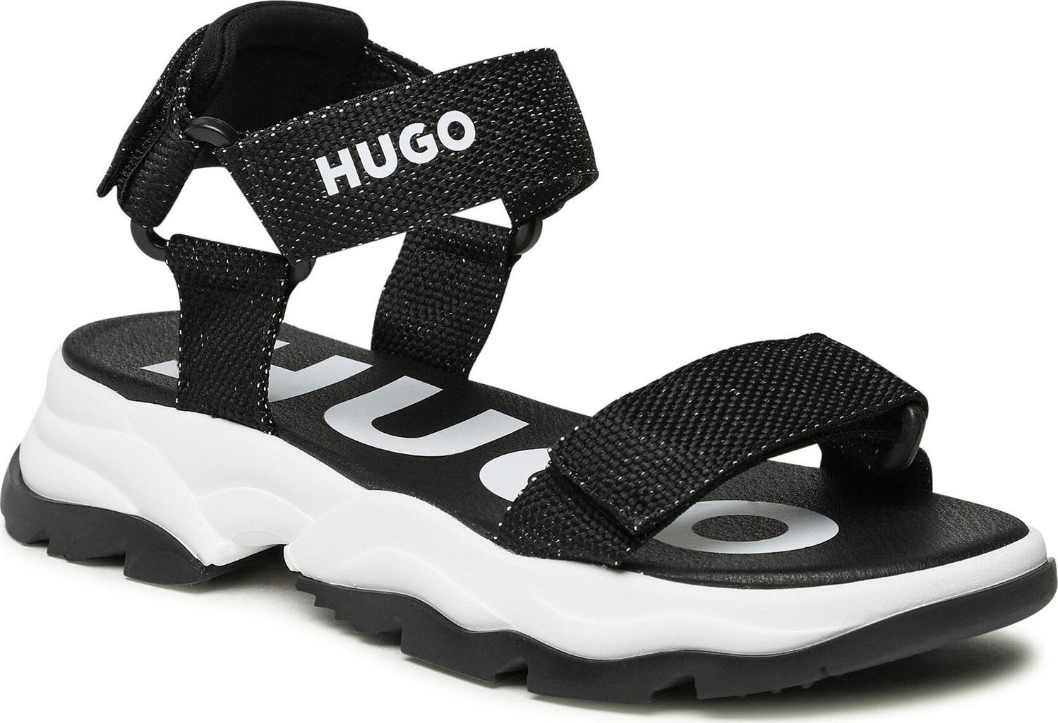 Sandály Hugo G19001 Black 09B