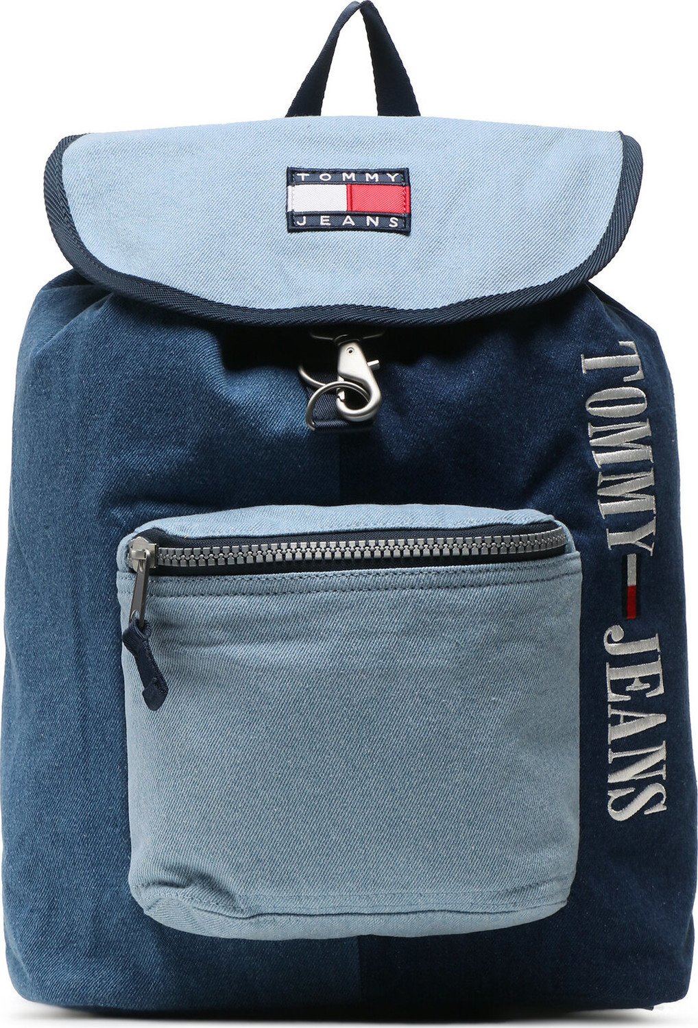 Batoh Tommy Jeans Tjm Heritage Denim Flap Backpack AM0AM11108 0GY