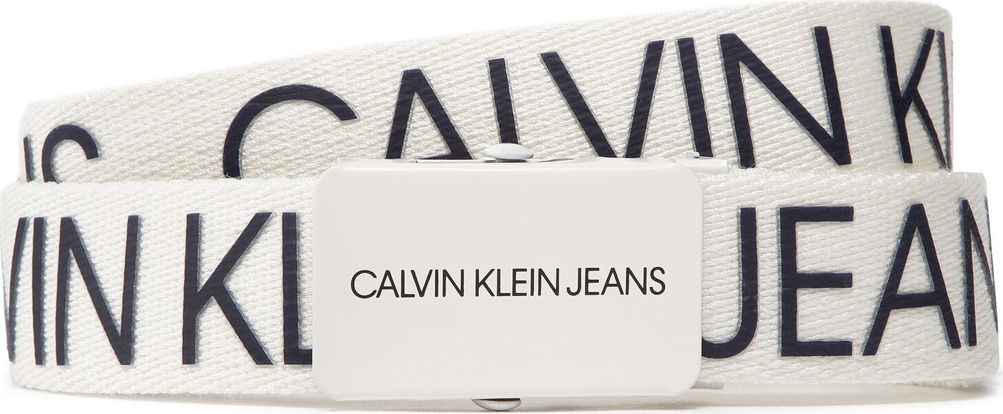 Dětský pásek Calvin Klein Jeans Canvas Logo Belt IU0IU00125 YBI