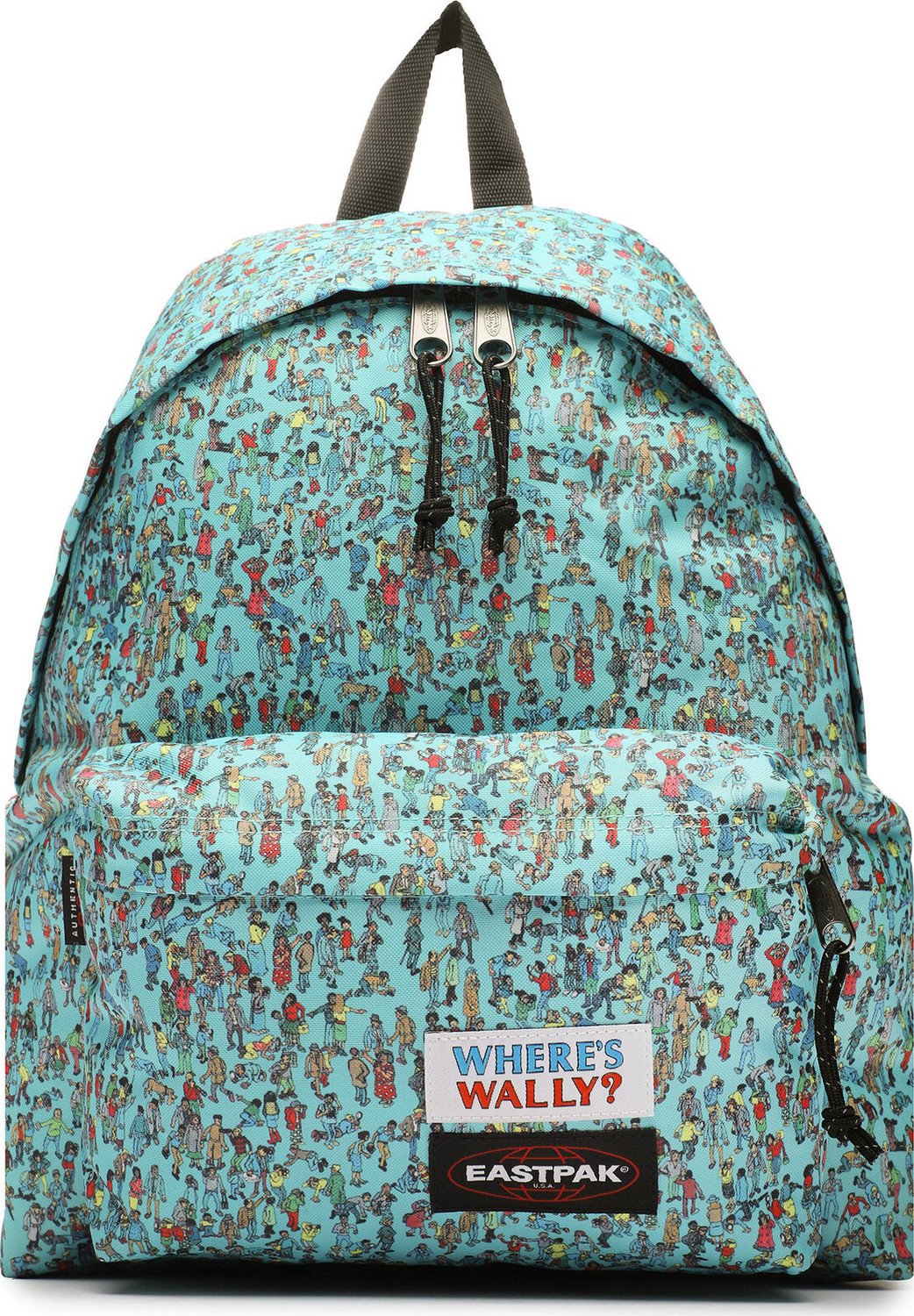 Batoh Eastpak Padded Pak'r EK000620 Wally Pattern Blue 2E3