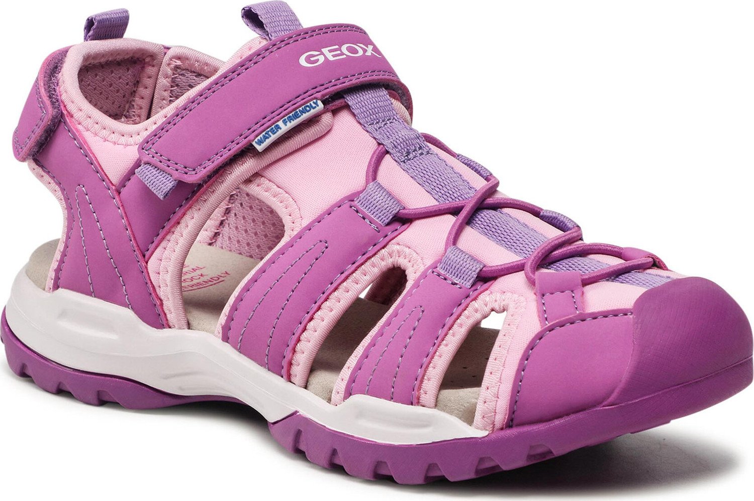 Sandály Geox J Borealis G. A J250WA 01550 C8224 D Purple/Pink