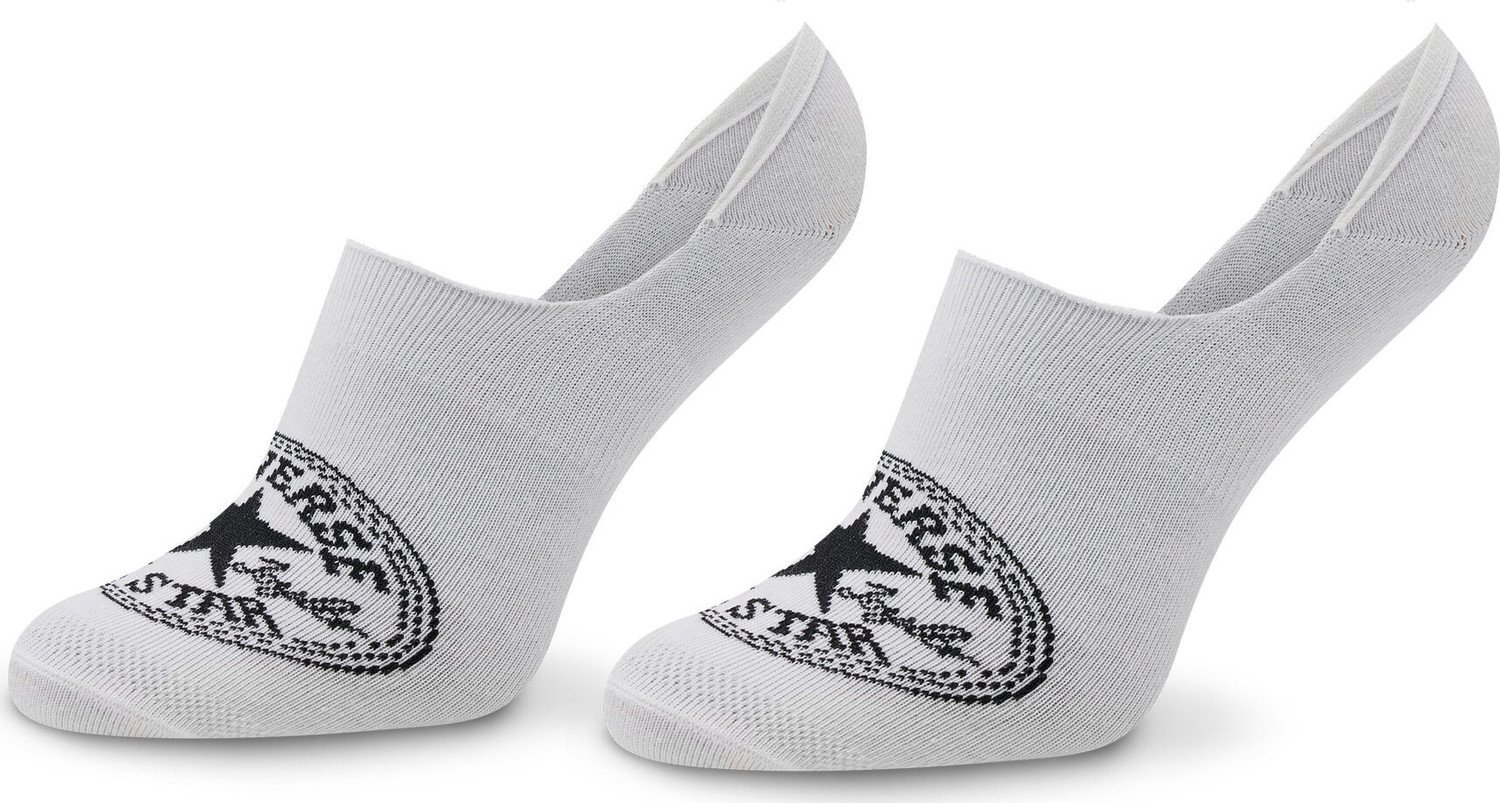 Sada 2 párů pánských ponožek Converse E1138W-2020 Bílá
