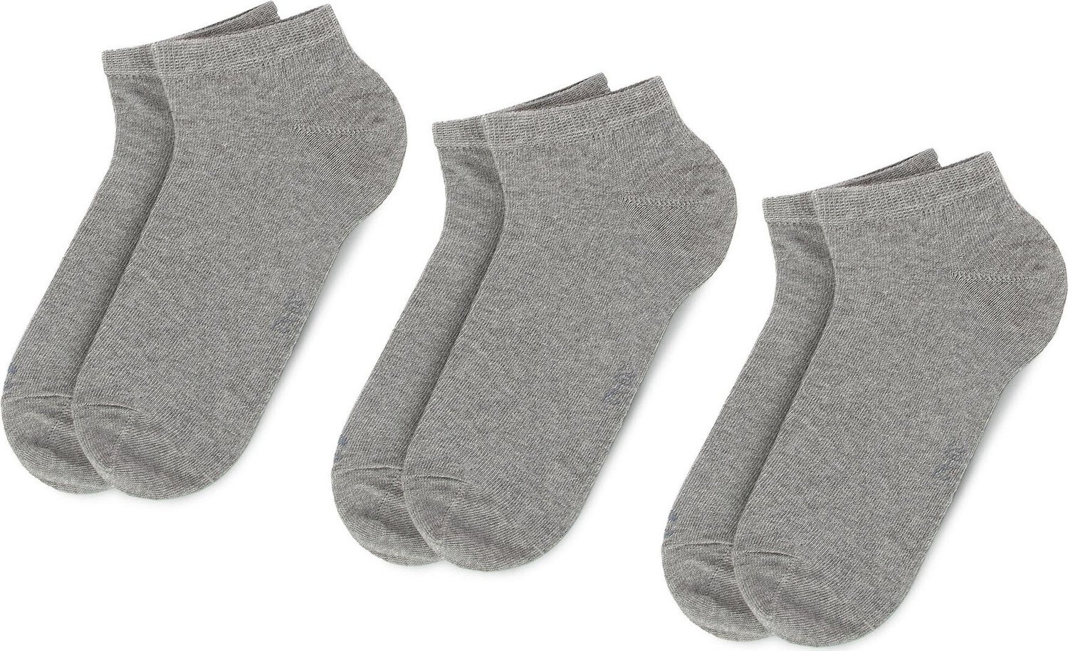 Sada 3 párů nízkých ponožek unisex Camel Active 6595 Grey Melange 150