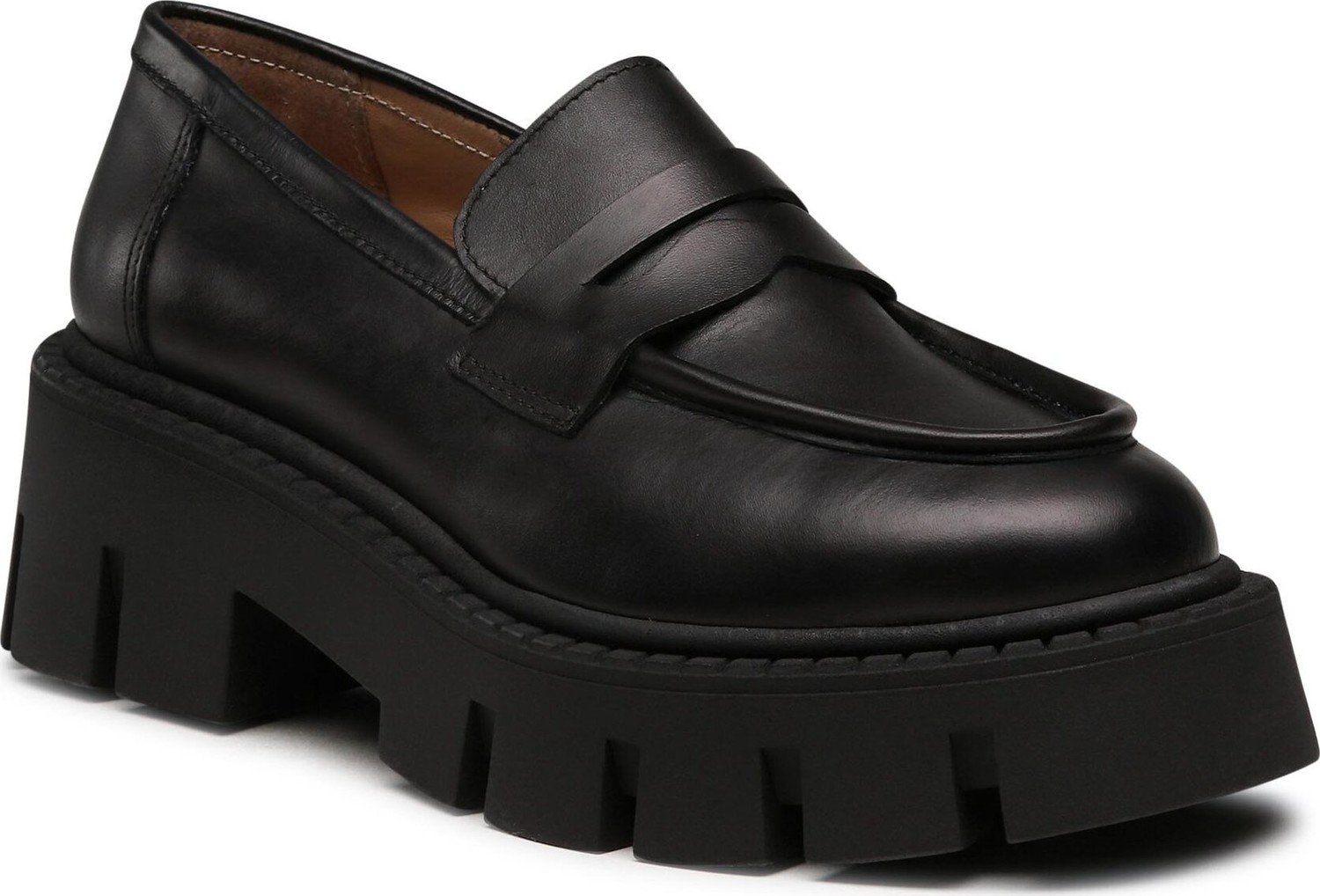 Loafersy Badura MELITO-E23-25713PE Black