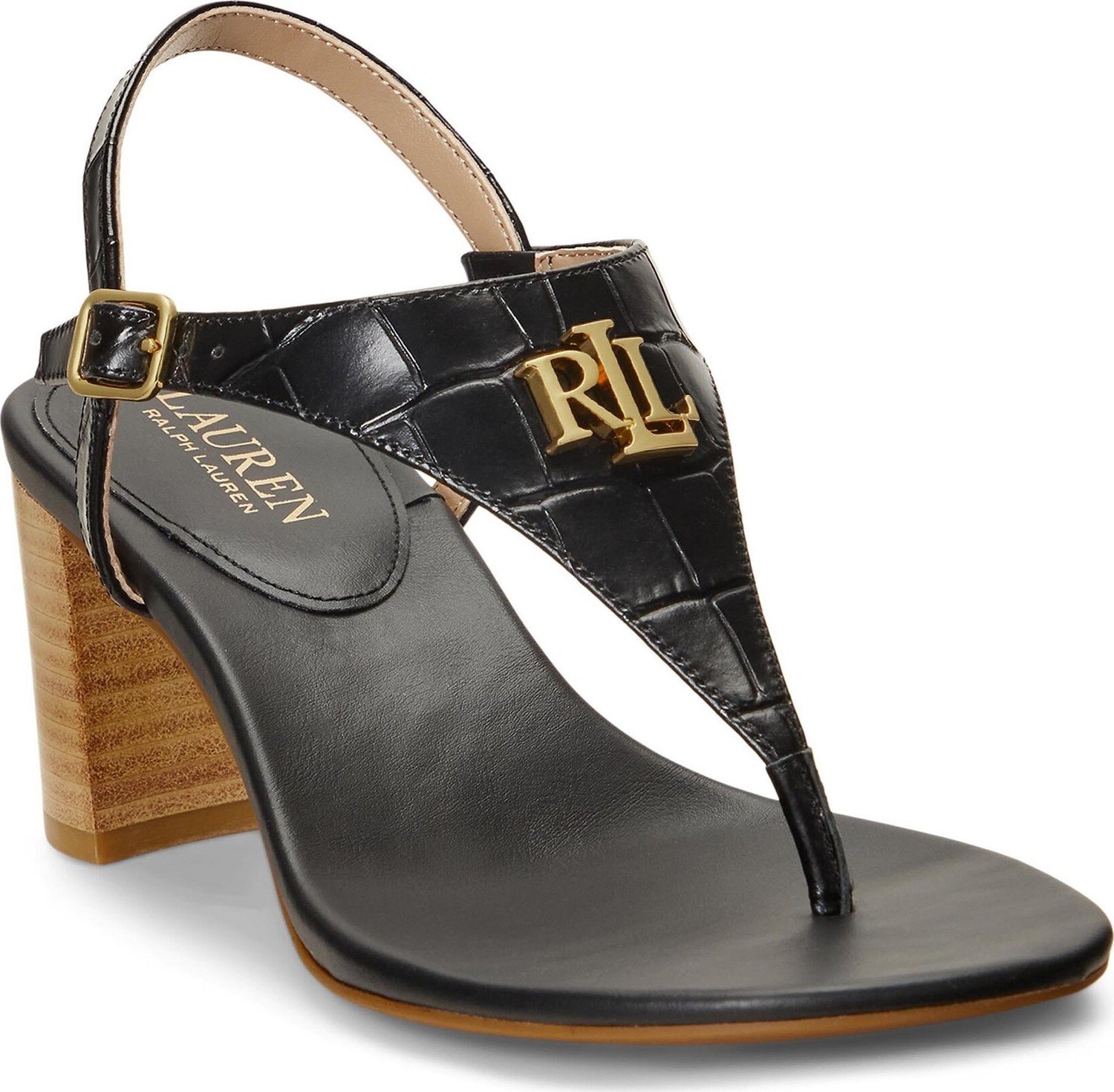 Sandály Lauren Ralph Lauren Westcott Ii 802904280001 Black