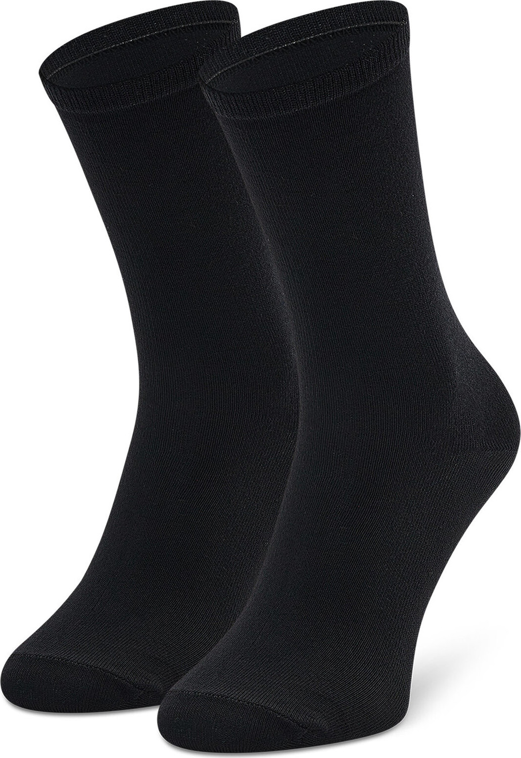 Dámské klasické ponožky Pieces Elisa 17098332 Black
