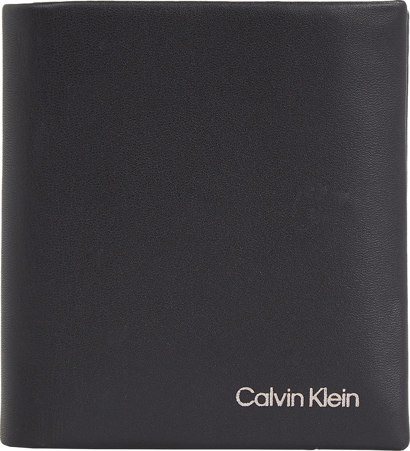 Pánská peněženka Calvin Klein Ck Concise Trifold 6Cc W/Coin K50K510593 Ck Black BAX