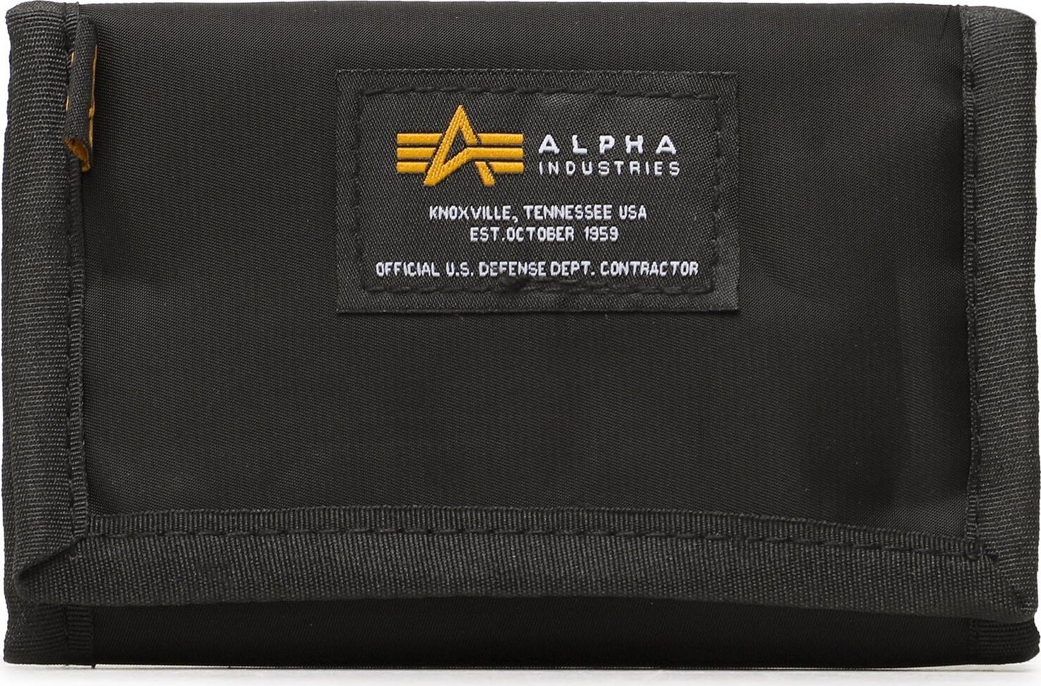 Velká pánská peněženka Alpha Industries Crew Wallet 196928 Black 03