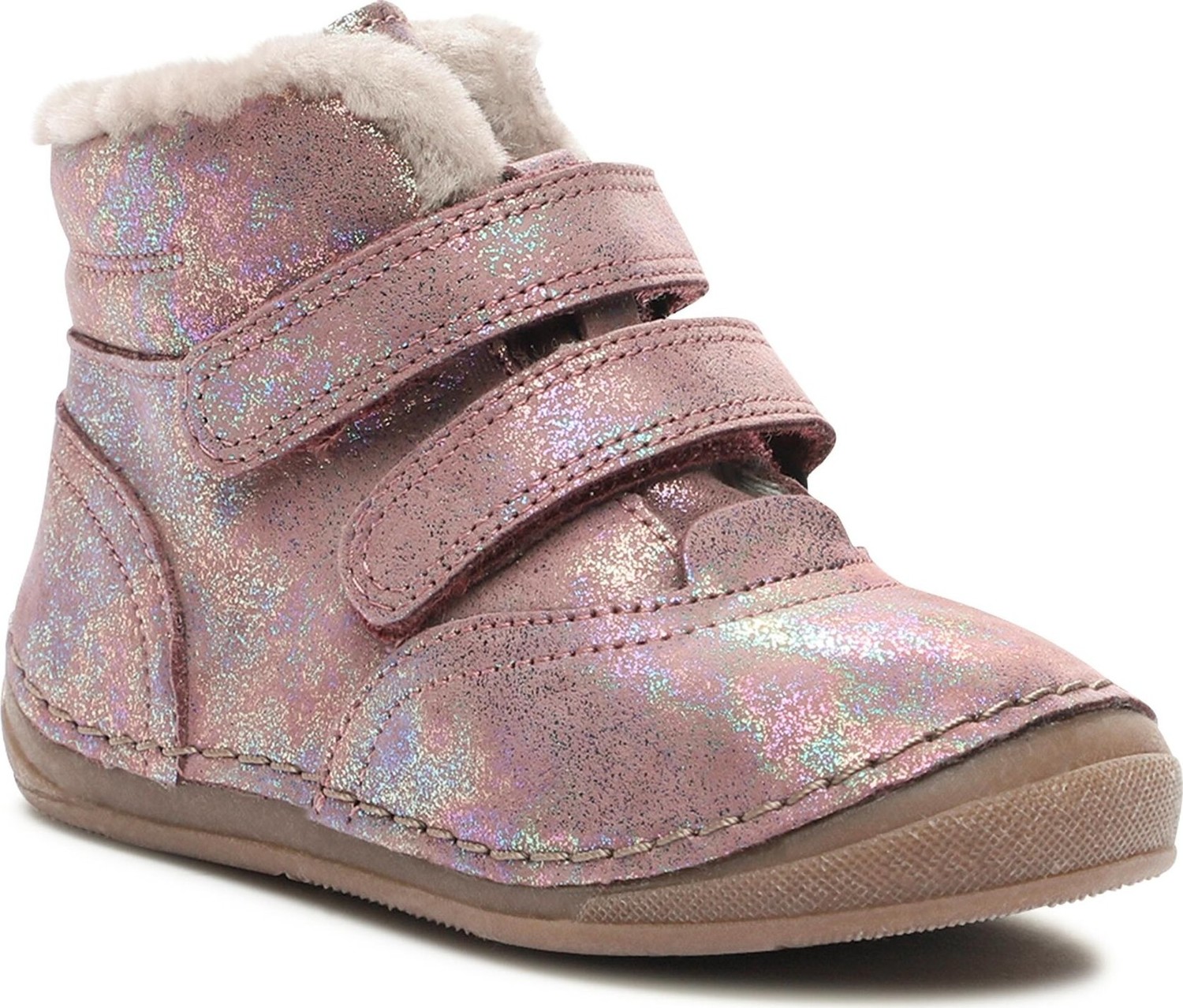 Kotníková obuv Froddo Paix Winter G2110130-16 S Pink Shine 16