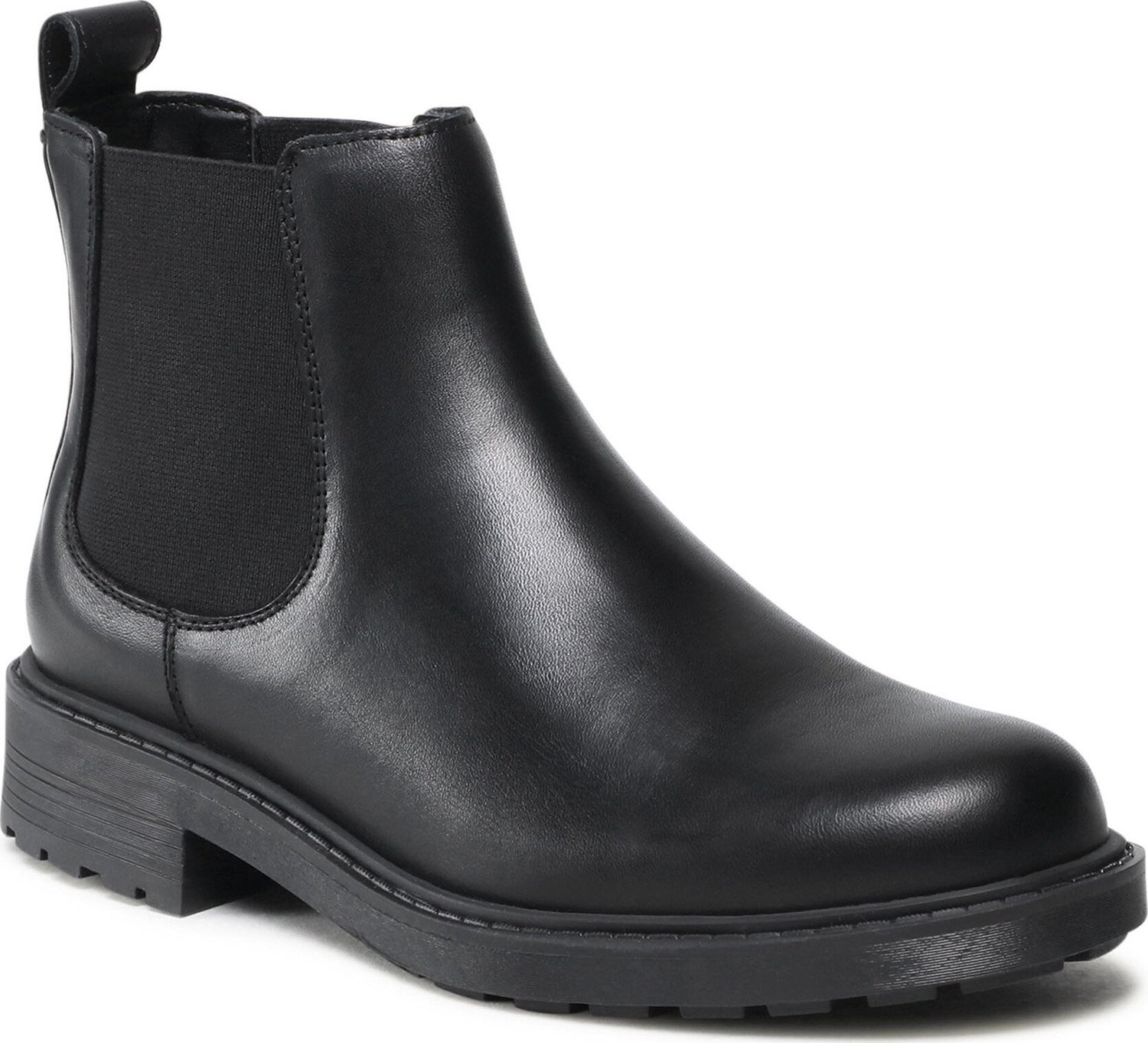 Kotníková obuv s elastickým prvkem Clarks Orinoco2 Lane 261636194 Black Leather