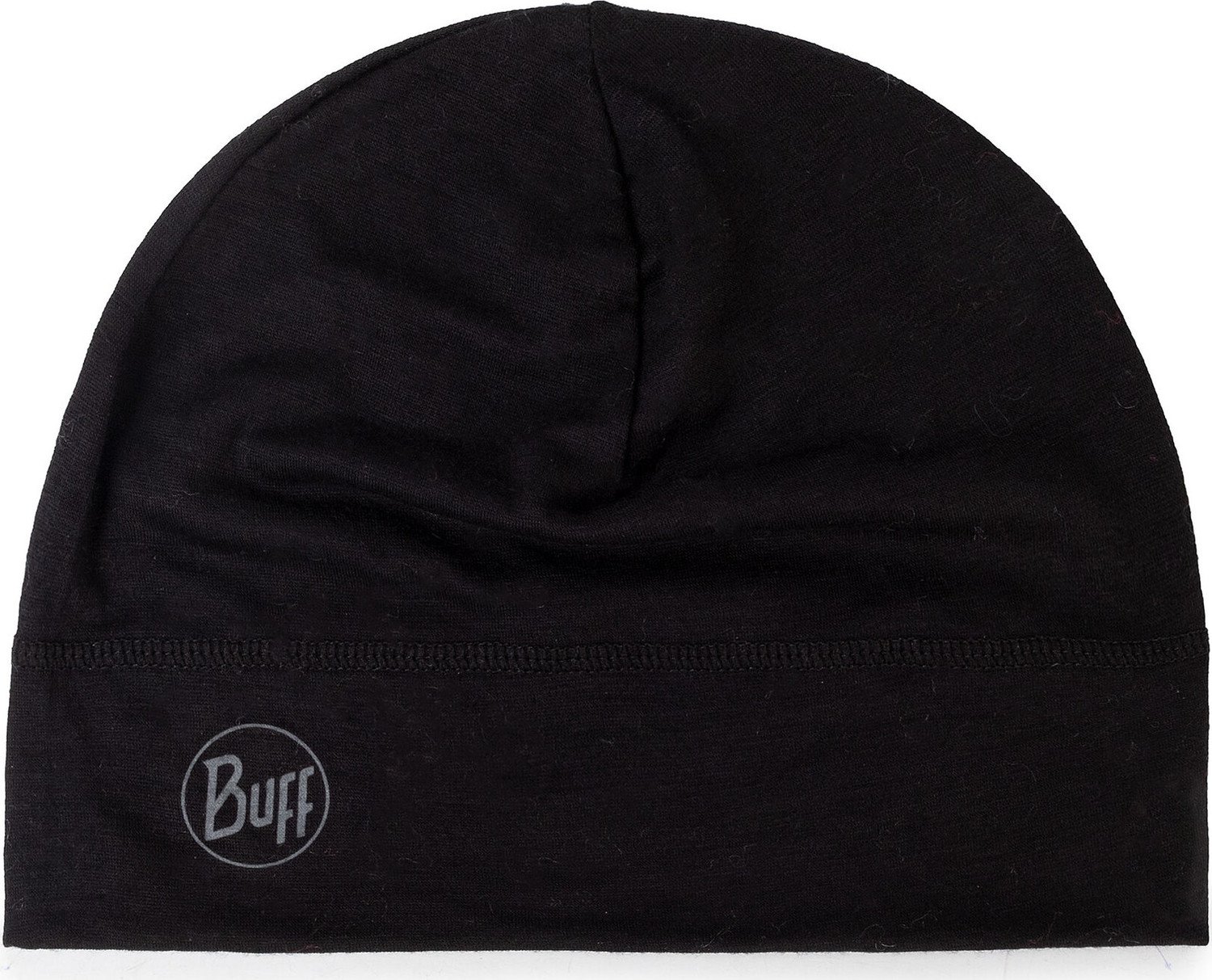 Čepice Buff Lightweight Mering Wool Hat 113013.999.10.00 Solid Black