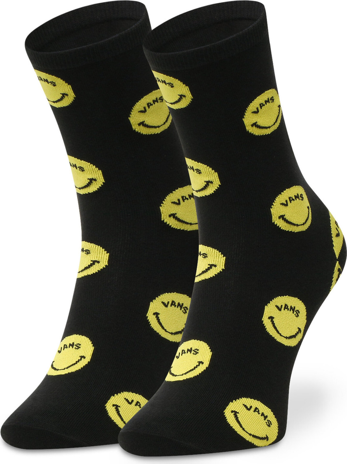 Dámské klasické ponožky Vans Ticker VN0A49ZDFU41 Black/Yellow
