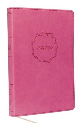 Kjv, Value Thinline Bible, Large Print, Leathersoft, Pink, Red Letter Edition, Comfort Print (Thomas Nelson)(Imitation Leather)