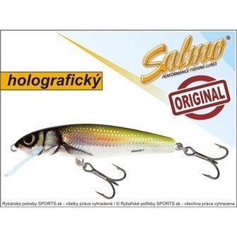 SALMO Wobler Minnow M6S barva HBL