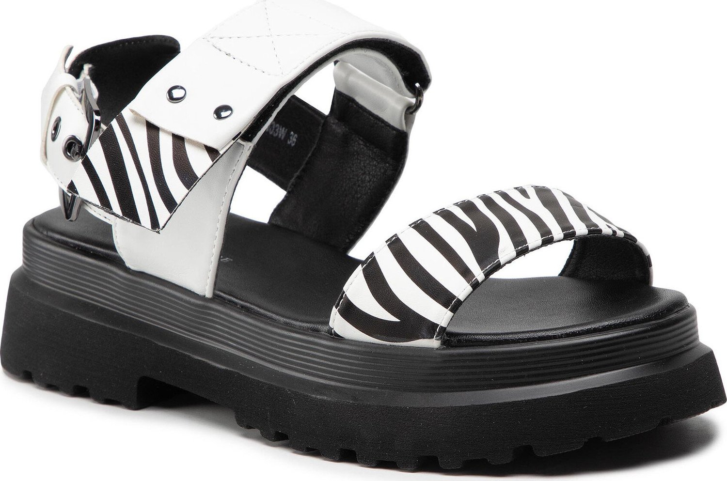 Sandály Keddo 827102/06-03W White/Black