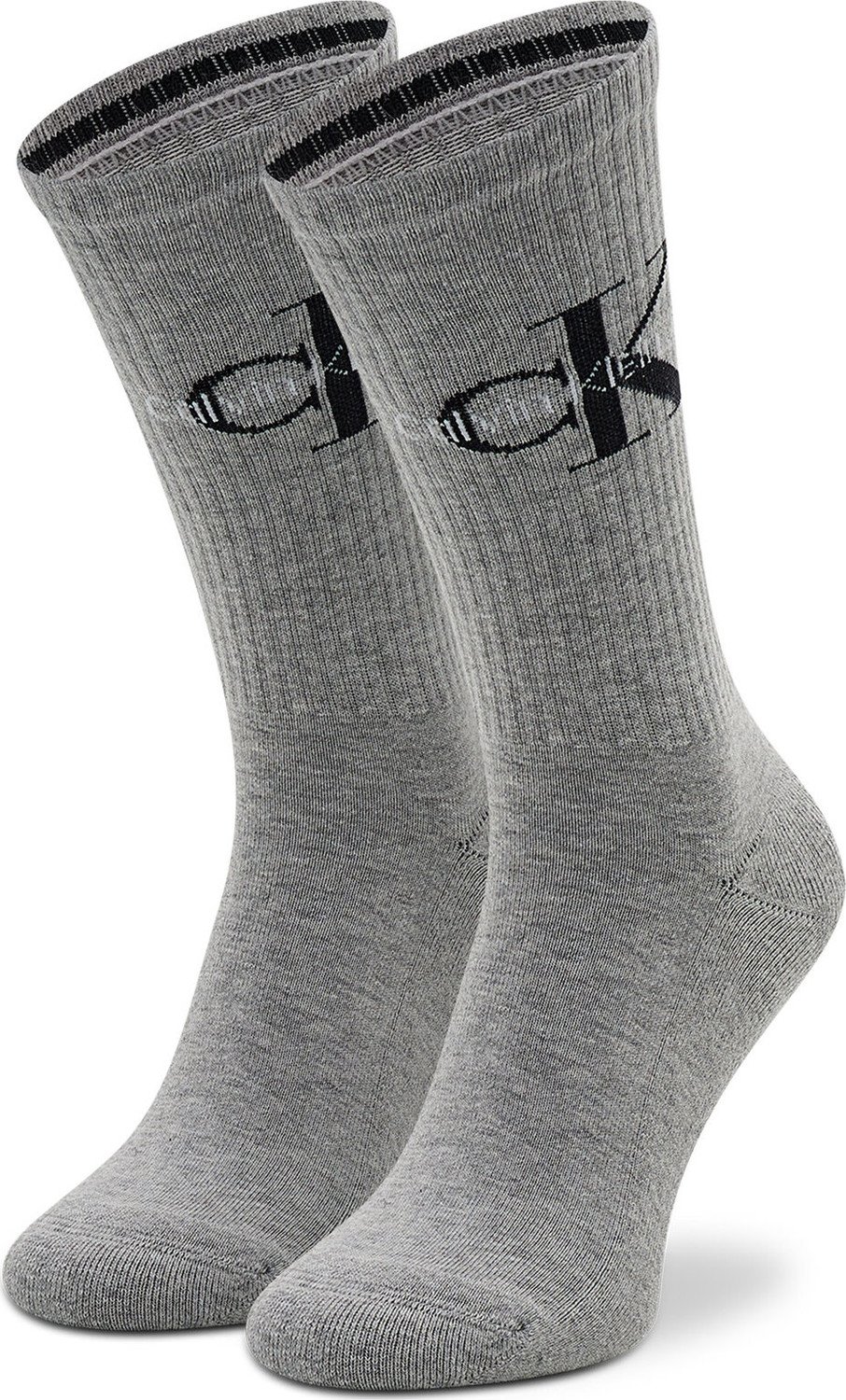 Pánské klasické ponožky Calvin Klein Jeans 701218732 Light Grey Melange 003