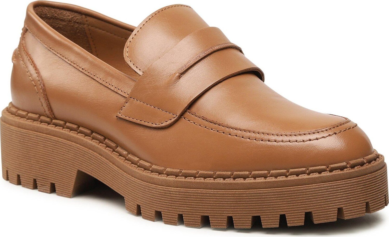 Loafersy Gino Rossi 23251 Camel