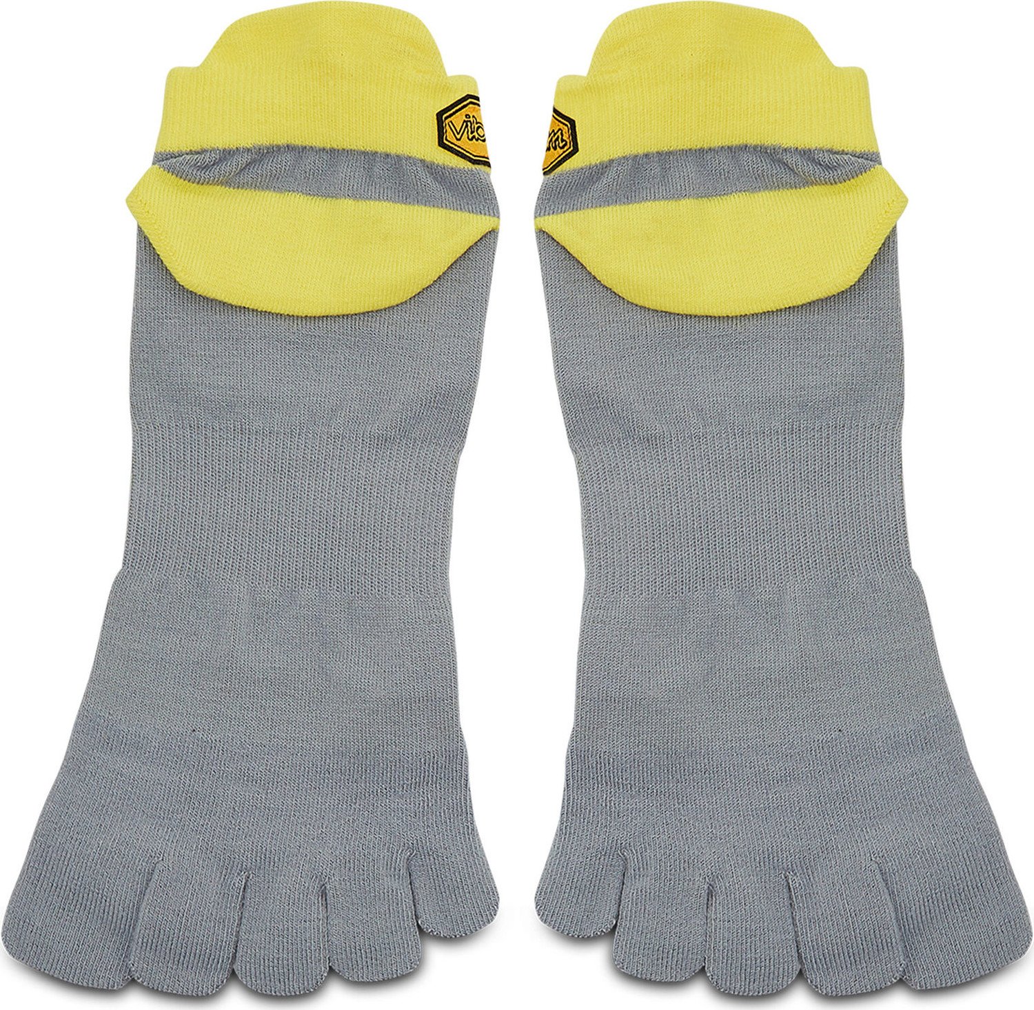 Nízké ponožky Unisex Vibram Fivefingers Athletic No Show S21N04 Yellow/Grey