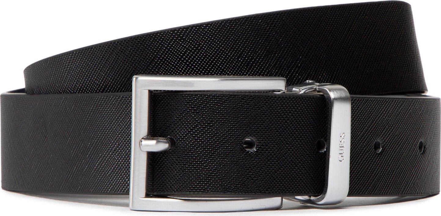 Pánský pásek Guess Adjustable & Revesible Belt BM7545 LEA35 BLA