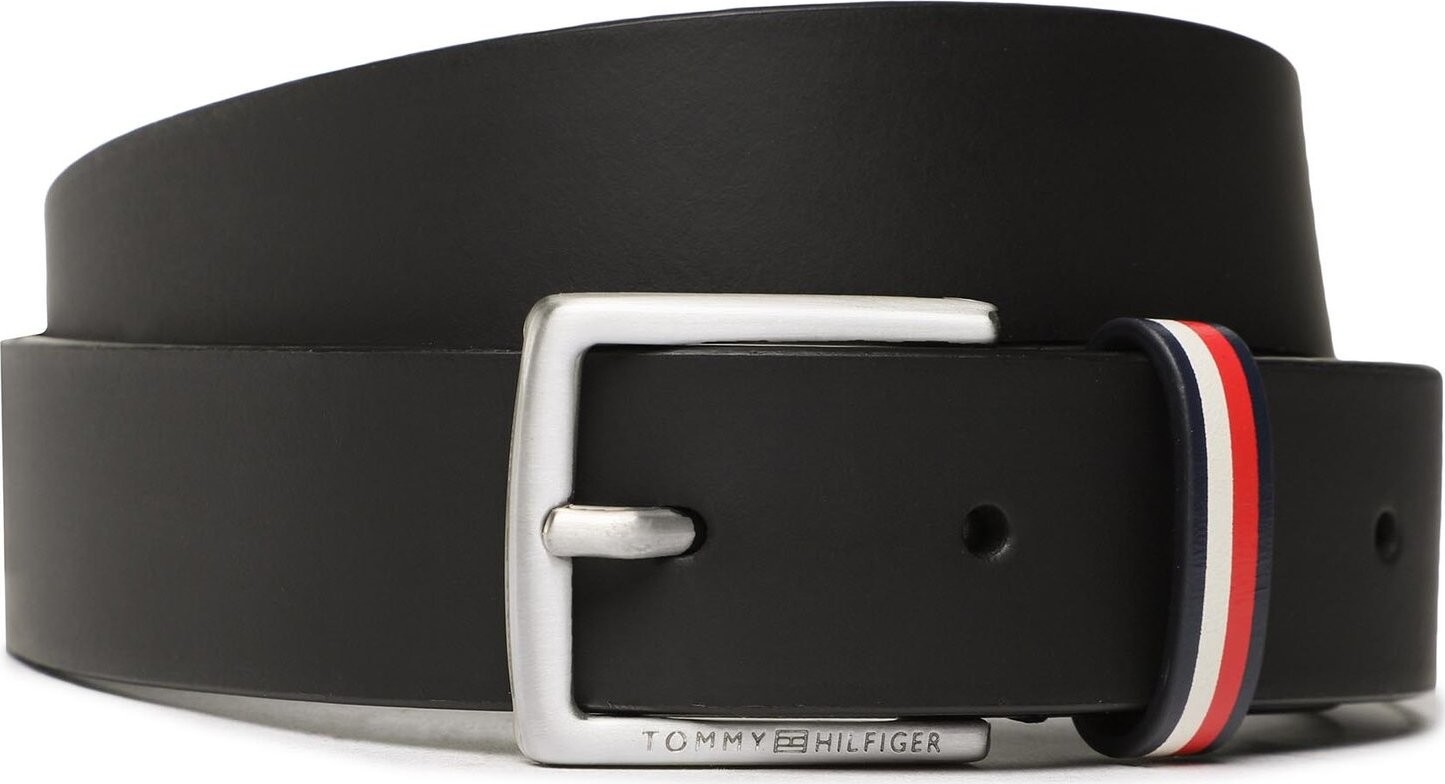 Dětský pásek Tommy Hilfiger Leather Belt AU0AU01560 BDS