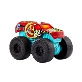 Hot Wheels Monster Trucks Svítící a rámusící vrak Demo Derby HDX60