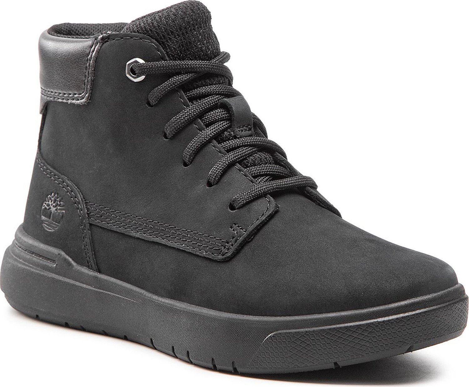 Kotníková obuv Timberland Seneca Bay 6In Side Zip TB0A2M8Q015 Black Nubuck