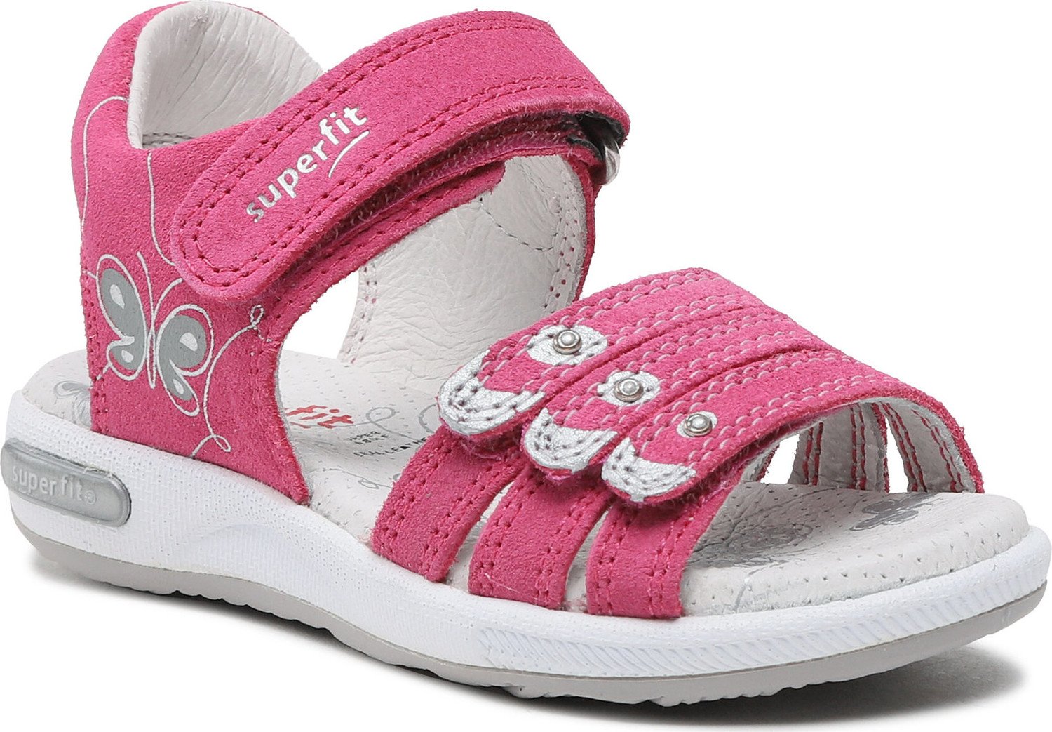 Sandály Superfit 1-006137-5510 M Pink/Silver