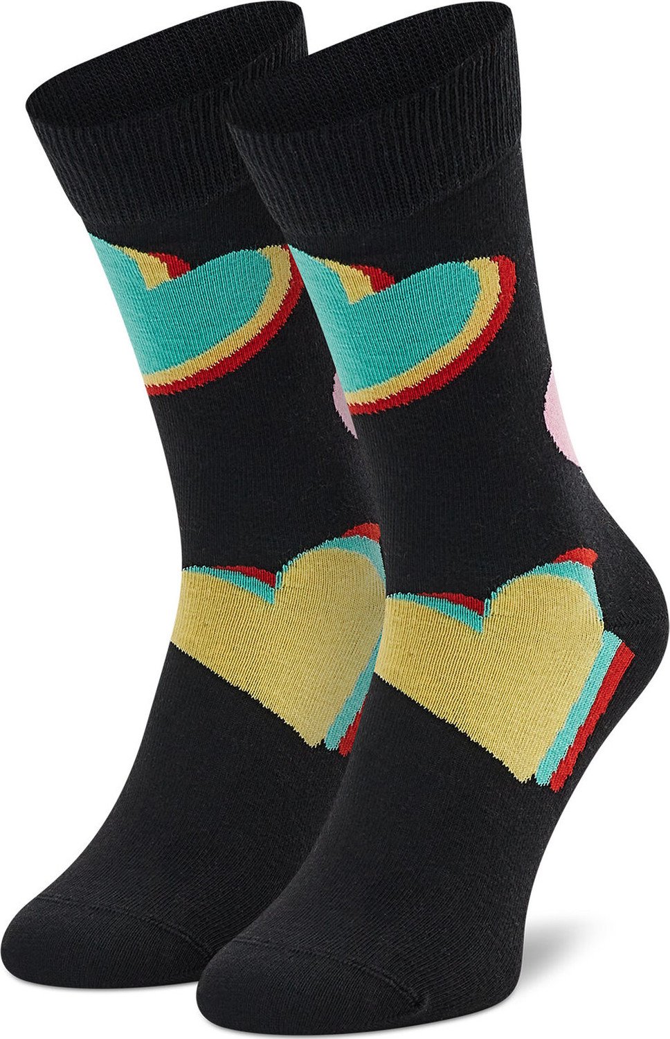 Klasické ponožky Unisex Happy Socks MYV01-9350 Černá