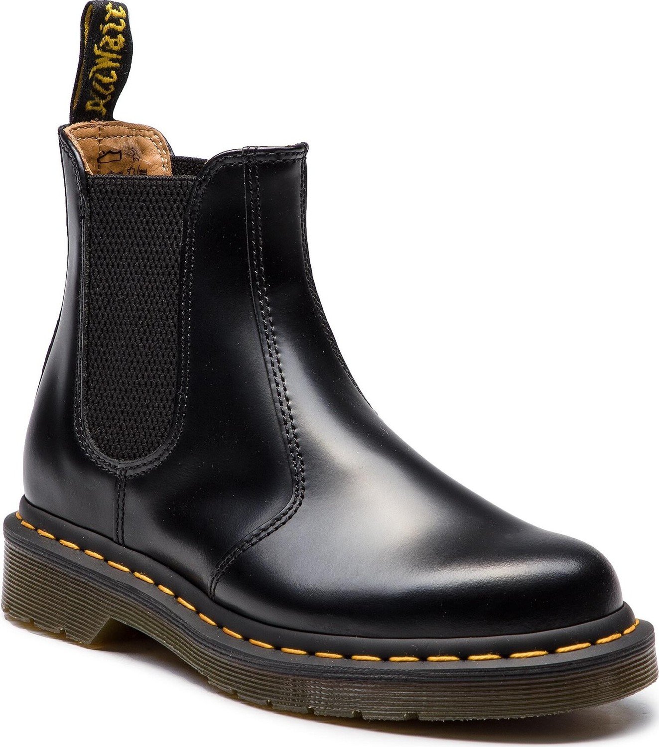 Kotníková obuv s elastickým prvkem Dr. Martens 2976 Ys 22227001 Black