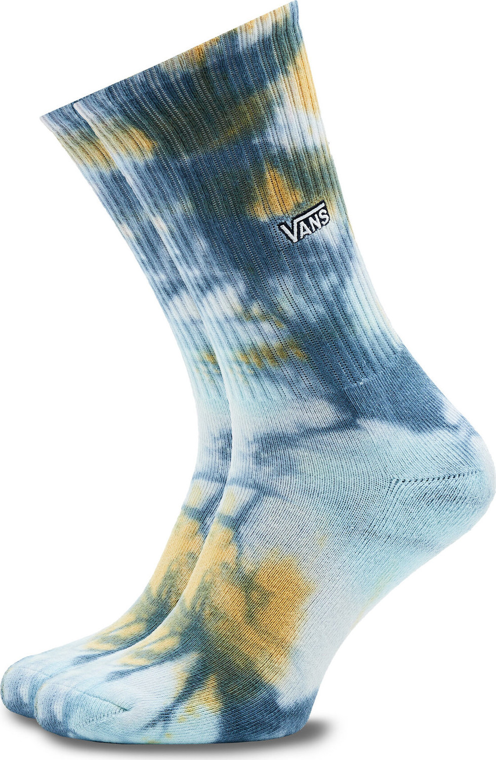 Pánské klasické ponožky Vans Seasonal Tie Dye Crew Ii VN000678G5O1 Blue Glow